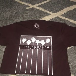 LA crop top hardly worn